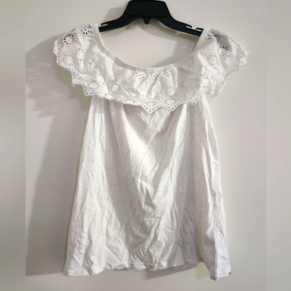 Long Tall Sally - Anglais Bardot Top - Size Small, NWT